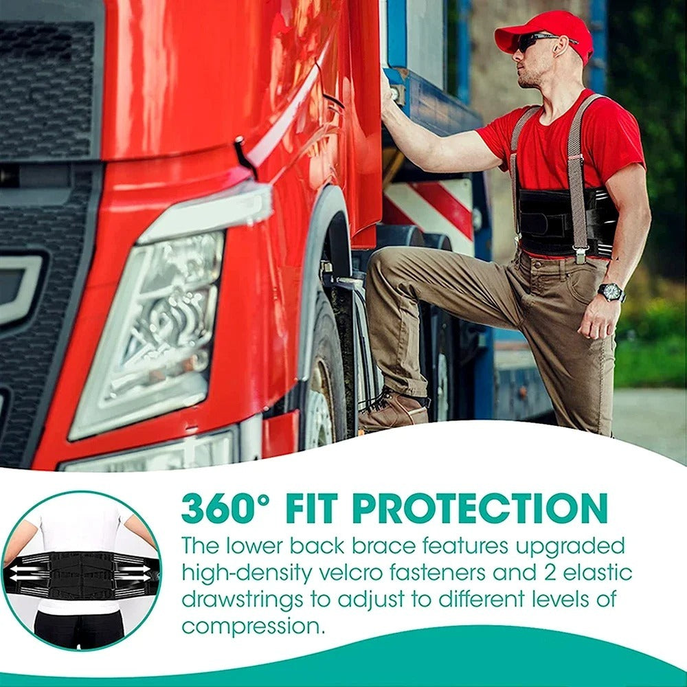 🧗‍♂️ Športni Kompresijski Pas za Trebuh in Ledveni Predel – Dihljiv, Raztegljiv in Učinkovit