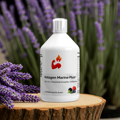 Collagen Marine Plus+ (1500 DA) - 50 Shots - Wild Berry - 500ml